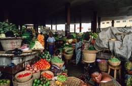 Africa;-Beans;-Benin;-Cotonou;-Former-market;-Ganhi-market;-Kaleidos;-Kaleidos-images;-La-parole-à-limage;-Leafy-greens;-Market;-Onion;-Stories-Pictures;-Tarek-Charara;-Tomato;-West-Africa